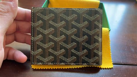 mens goyard wallet trifold|real real Goyard wallets.